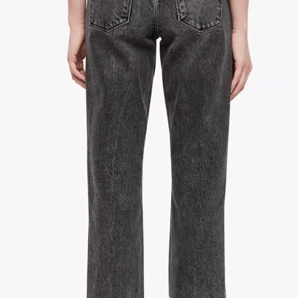 AllSaints Ava Straight Jeans, Vintage Black - Picture 4 of 4